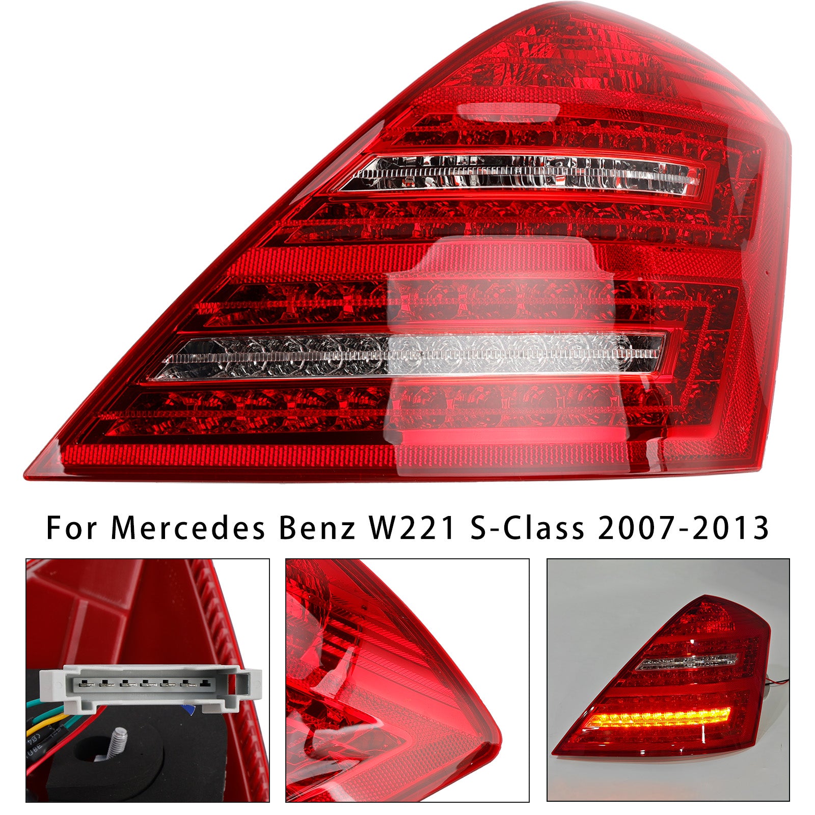 2007-2013 Mercedes Benz W221 S-Class Right LED Tail Light Lamp 2218201464