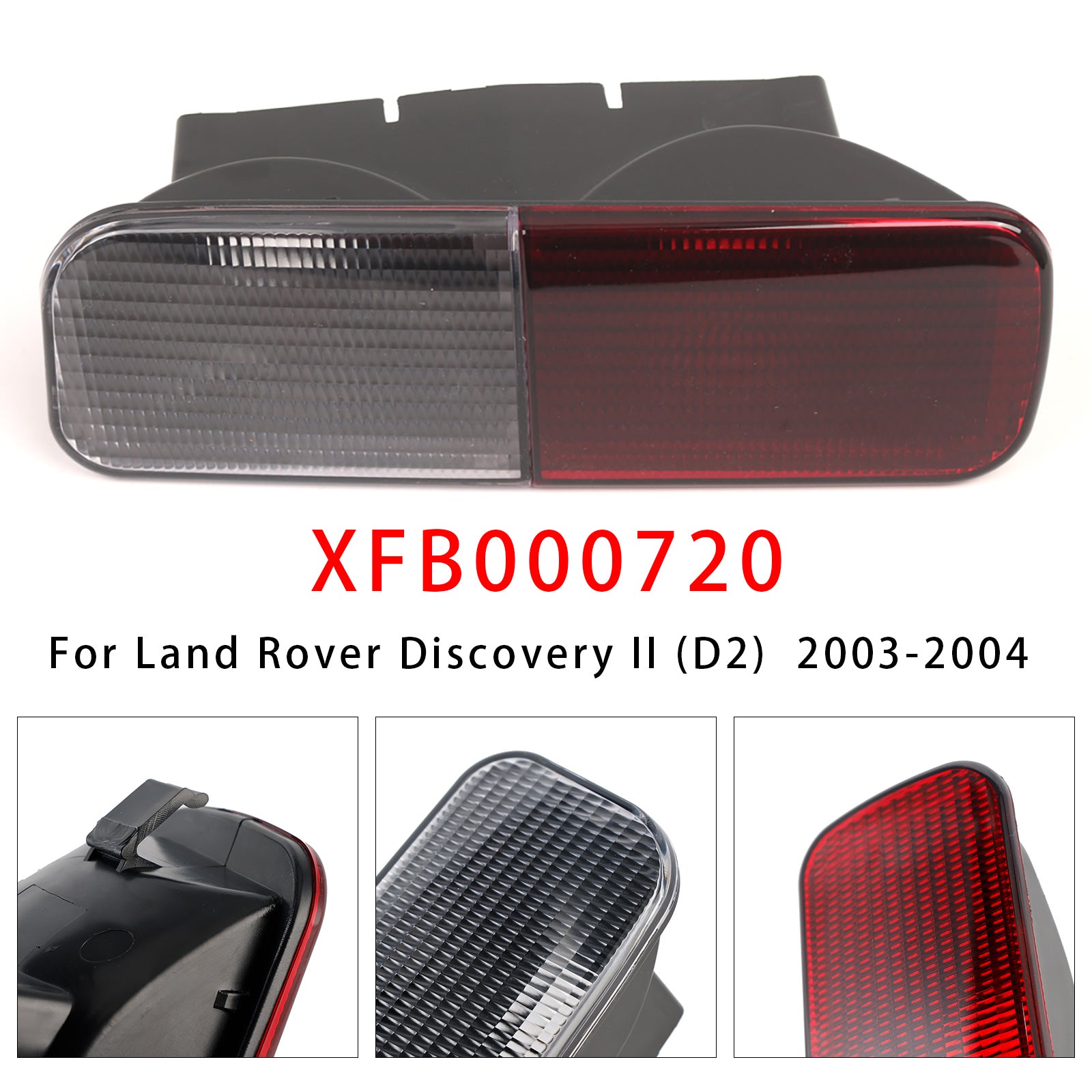 2003-2004 Land Rover Discovery 2 Right Rear Bumper Light Reverse Fog Lamp