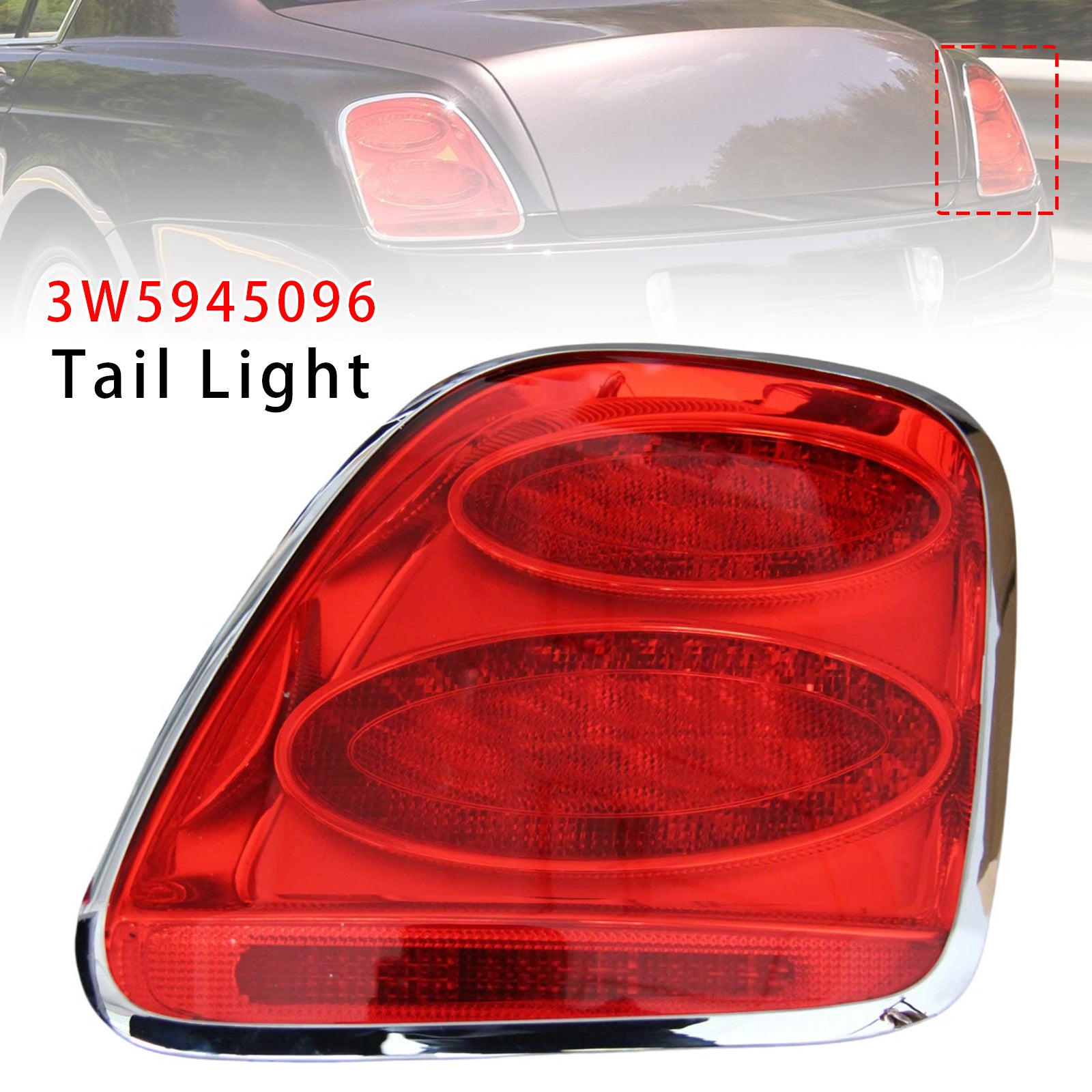 Right Tail Light For Bentley Continental Flying Spur 2009-2012