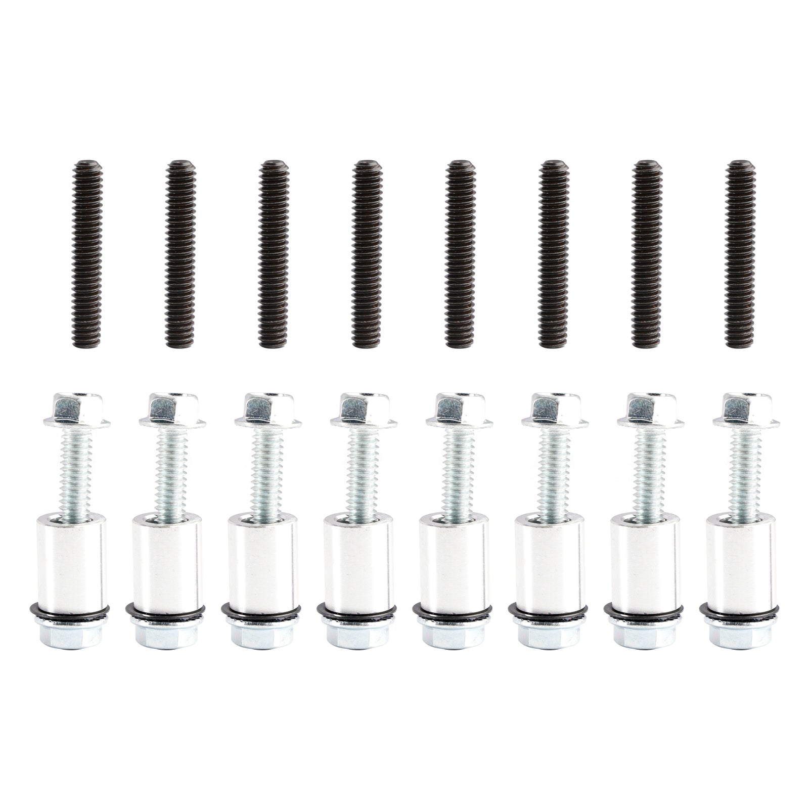 Valve Cover Adapter Compatible with all 1955-1986 perimeter bolt valve covers onto 1987 and newer SBC engines 551542