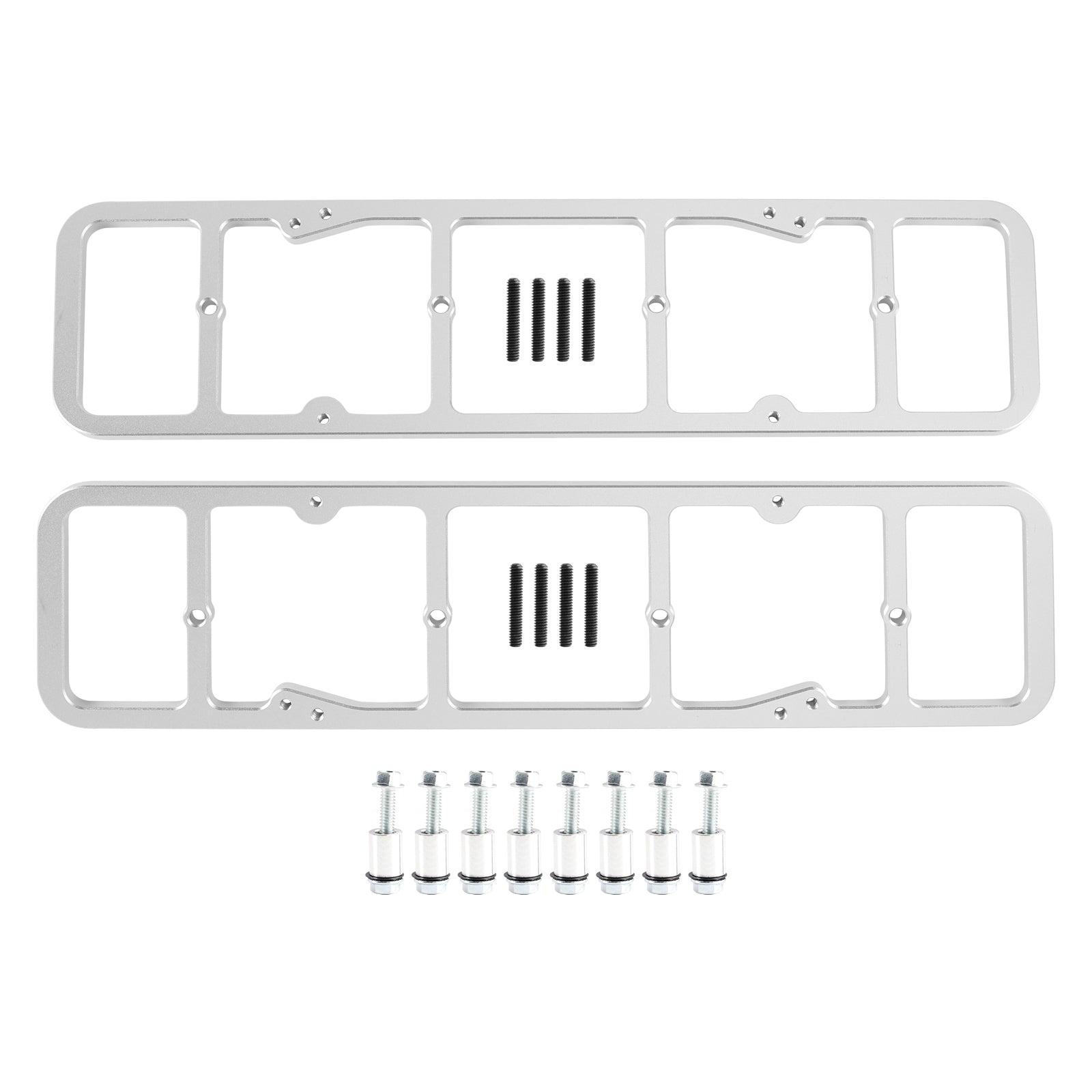 Valve Cover Adapter Compatible with all 1955-1986 perimeter bolt valve covers onto 1987 and newer SBC engines 551542