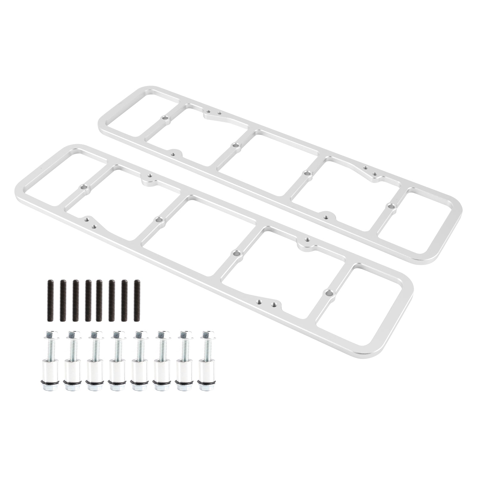 Valve Cover Adapter Compatible with all 1955-1986 perimeter bolt valve covers onto 1987 and newer SBC engines 551542