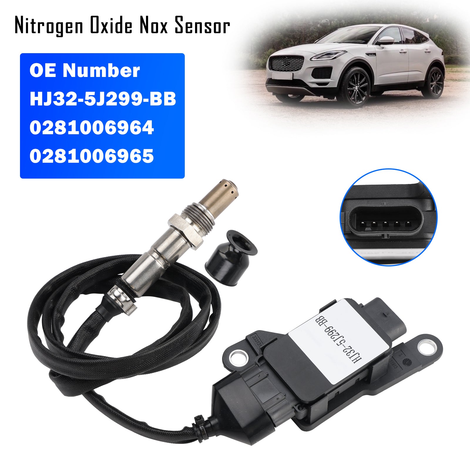 Nox Sensor HJ32-5J299-BB For Land Rover Discovery Sport Jaguar E-Pace 2.0