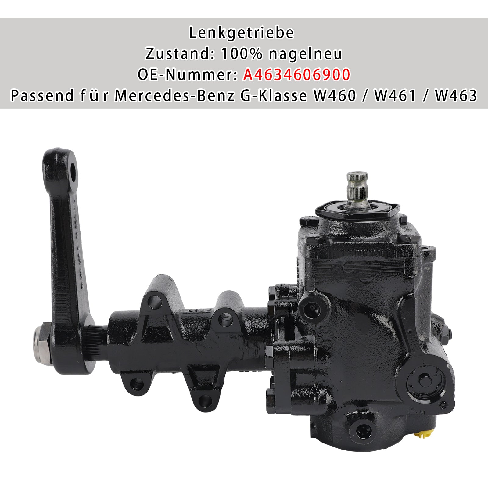 Mercedes G-Class W460 W461 W463 Steering Gear Box A4634606900 A4614610001H