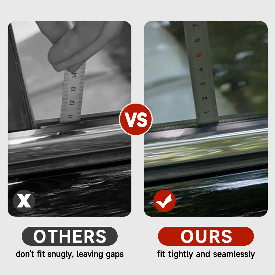 4x Car Window Moulding Trim Weatherstrips Seal For 2007-2011 Honda CR-V CRV
