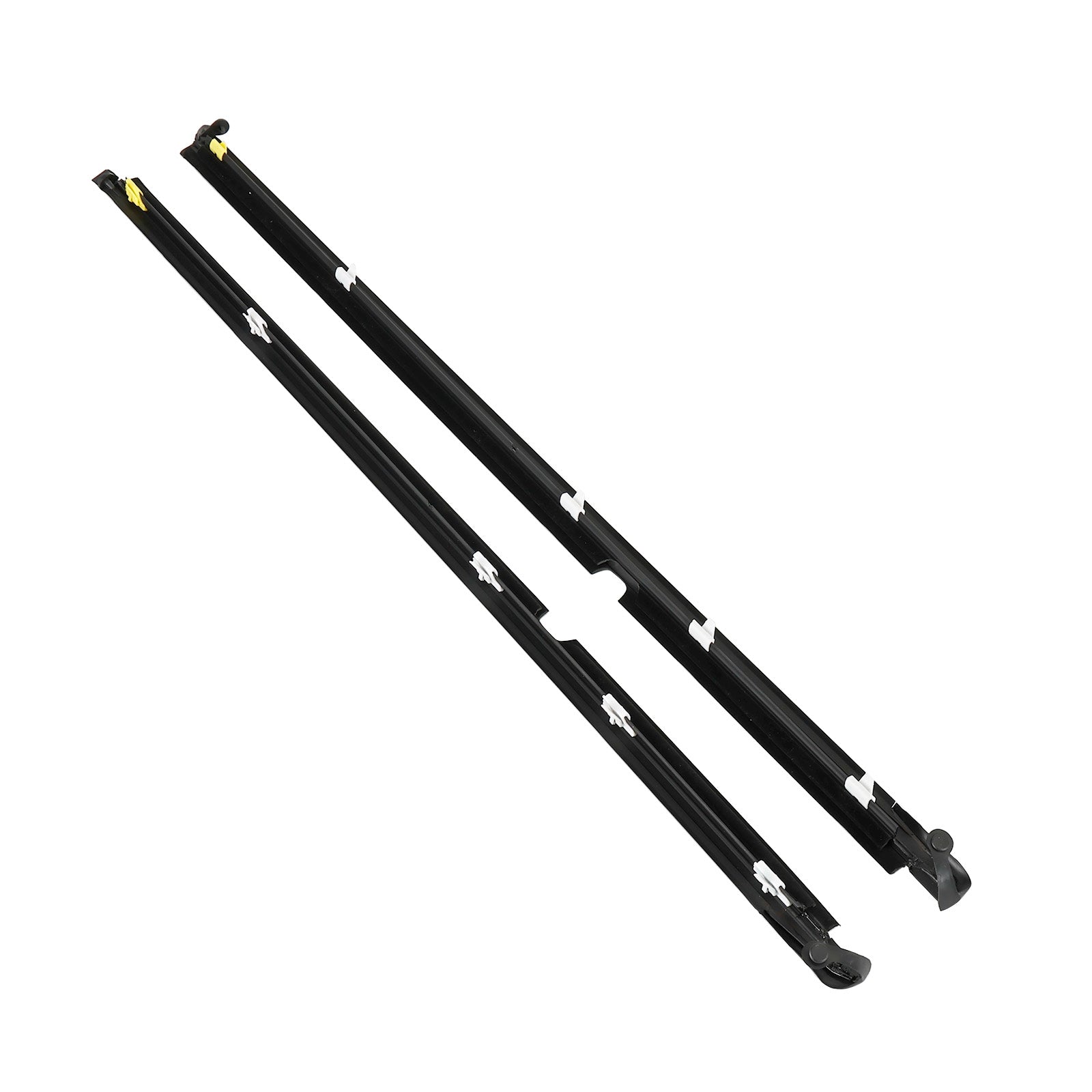 Miata 1990-2005 L+R Door Glass Window Weatherstrip Seals Set NA01-58-810F