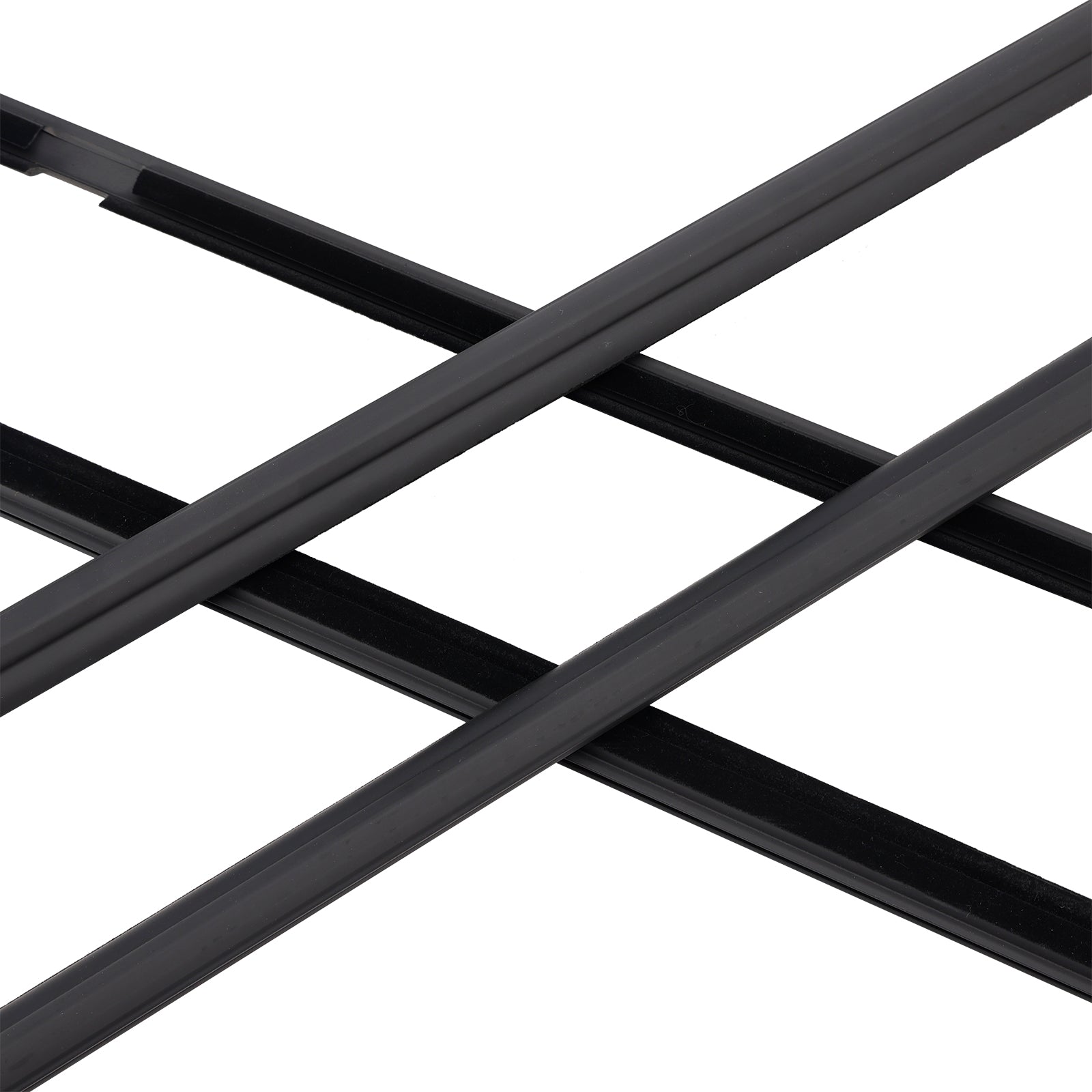 1998-2007 Toyota Land Cruiser LC100 4PCS Door Glass Belt Outer Molding Weatherstrip