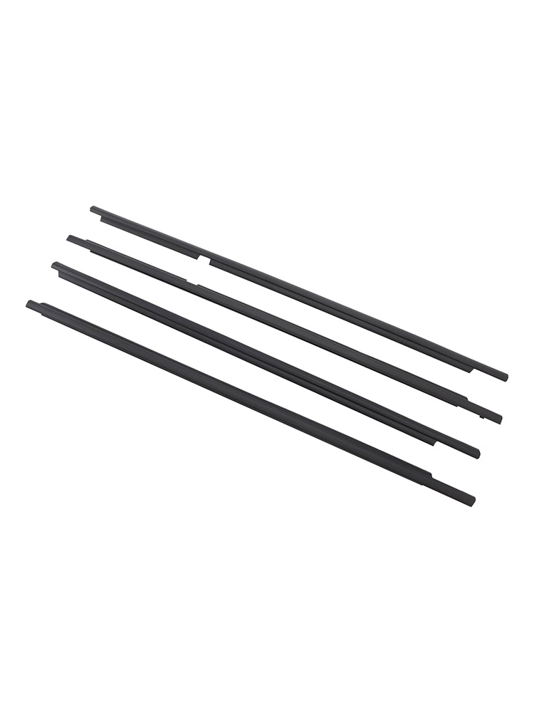 1998-2007 Toyota Land Cruiser LC100 4PCS Door Glass Belt Outer Molding Weatherstrip