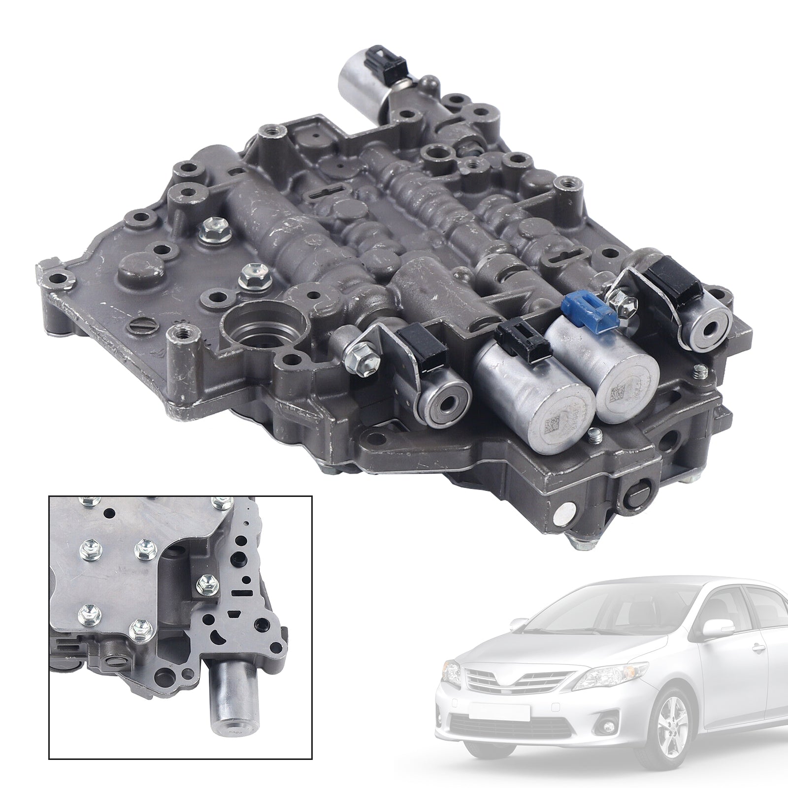 Toyota Corolla 1.8L 2.0L 2014-ON K313 Transmission Valve Body w/ Solenoid