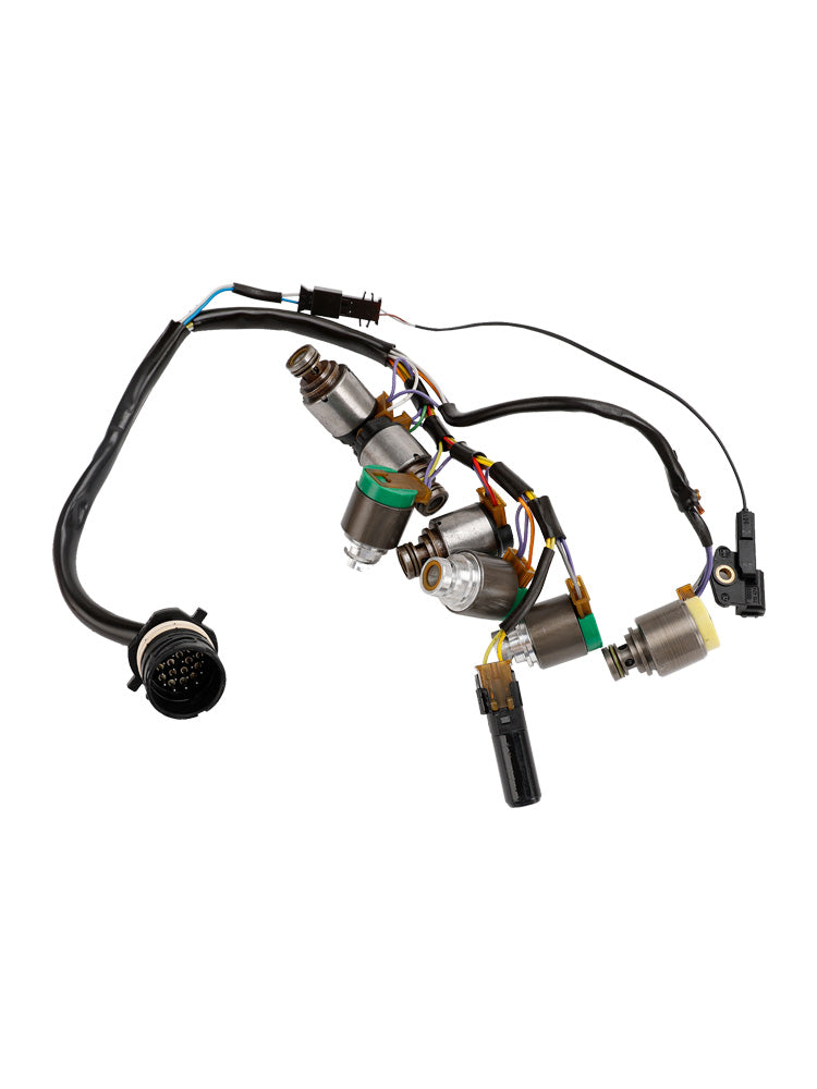 Audi(ZF5HP-19FL, FLA(01V) 1995-ON) 내부 하네스가 있는 7개 5HP19 변속기 솔레노이드