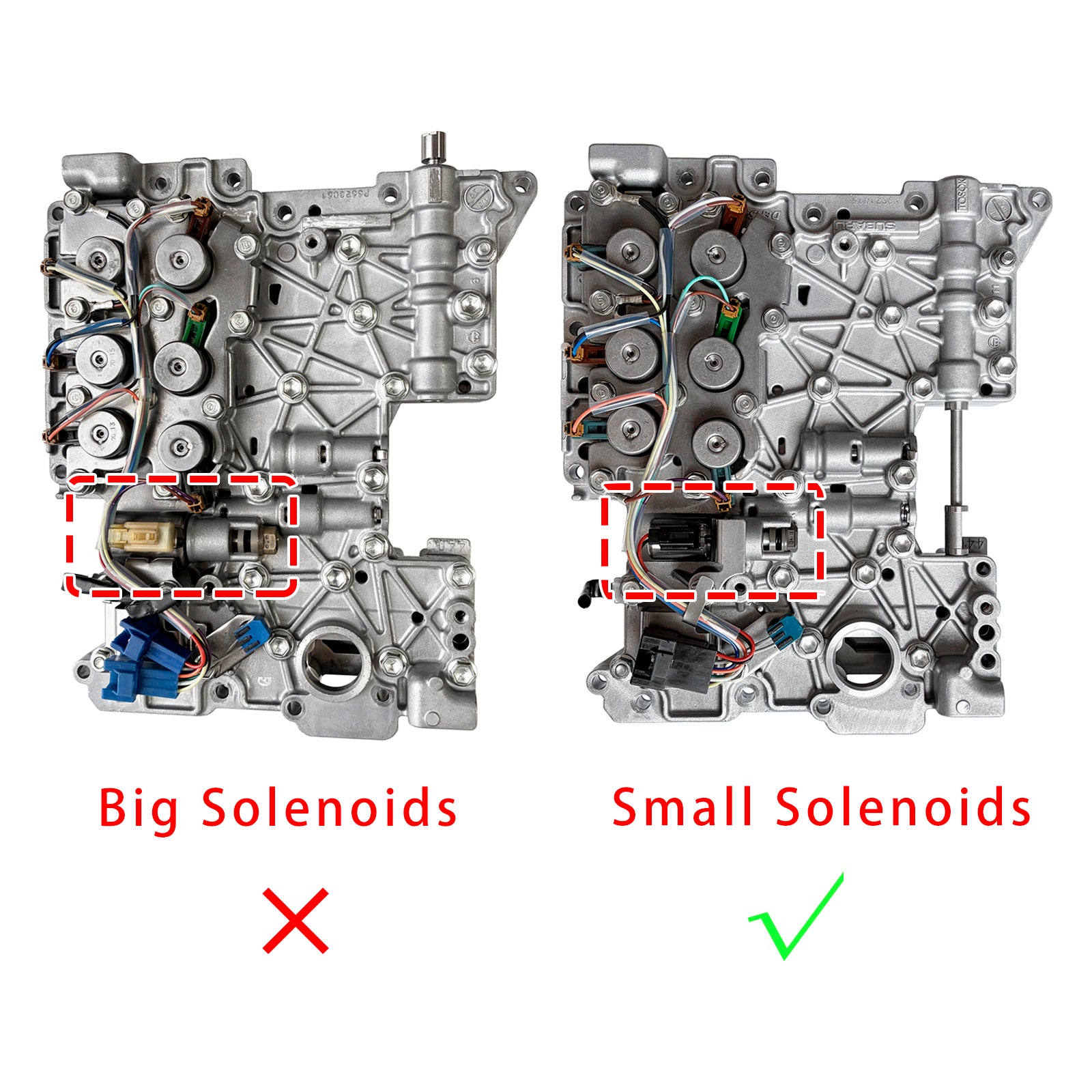 4EAT Transmission Valve Body with Small Solenoids For Subaru Forester Outback Impreza