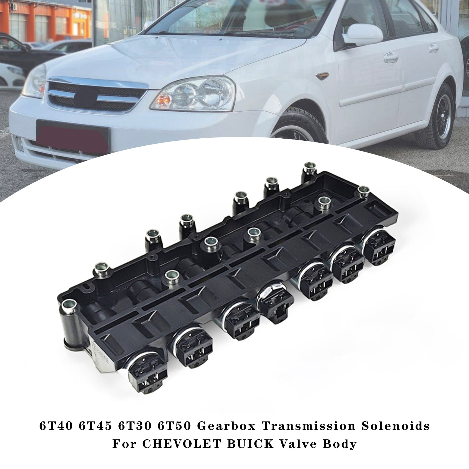 6T40 6T45 6T30 6T50 Gearbox Transmission Solenoids For CHEVOLET BUICK Valve Body