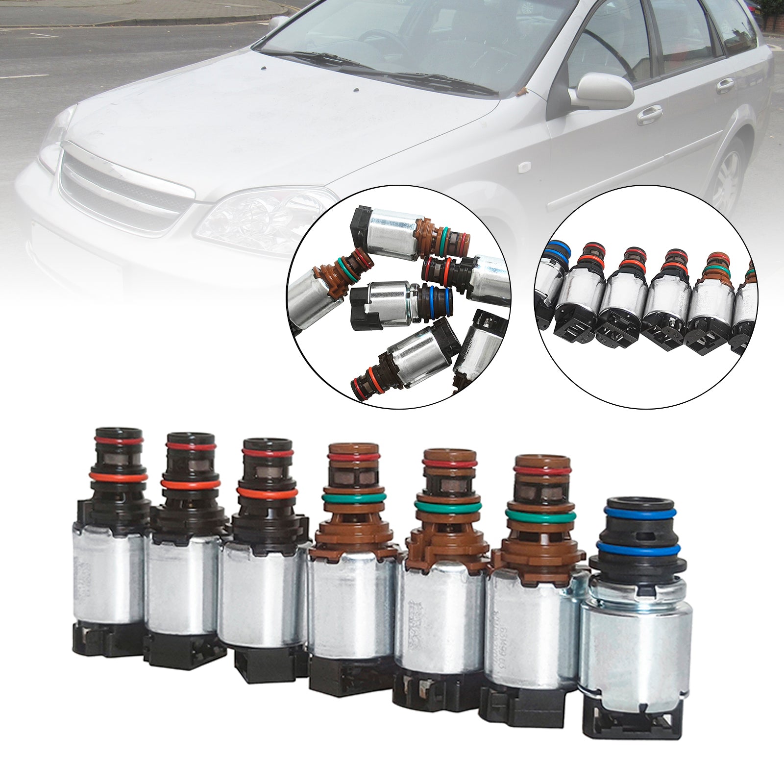 6T40 6T45 6T30 6T50 Gearbox Transmission Solenoids For CHEVOLET BUICK Valve Body