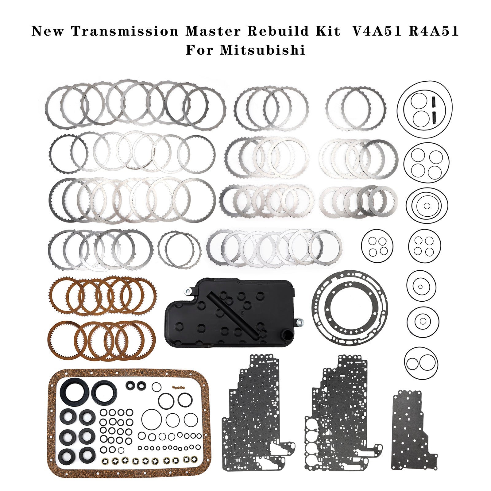 2001-2011 MITSUBISHI CHALLENGER V6 3.0L New Transmission Master Rebuild Kit V4A51 R4A51