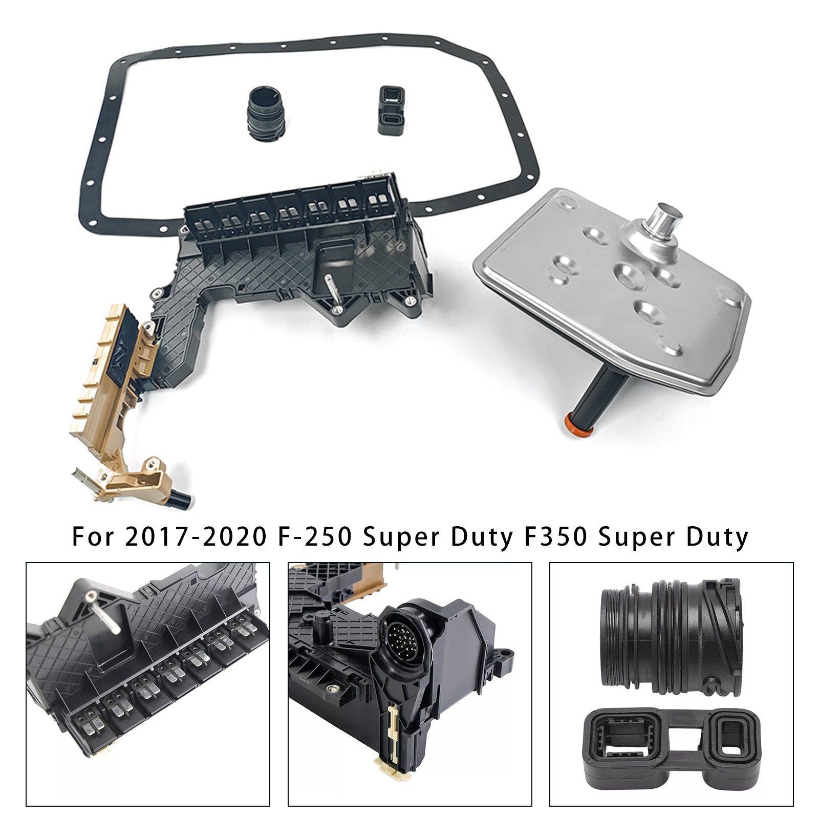 2017-2020 F-250 Super Duty F350 Super Duty TCM Transmission Lead Frame Valve Body Module Connector Seal Filter