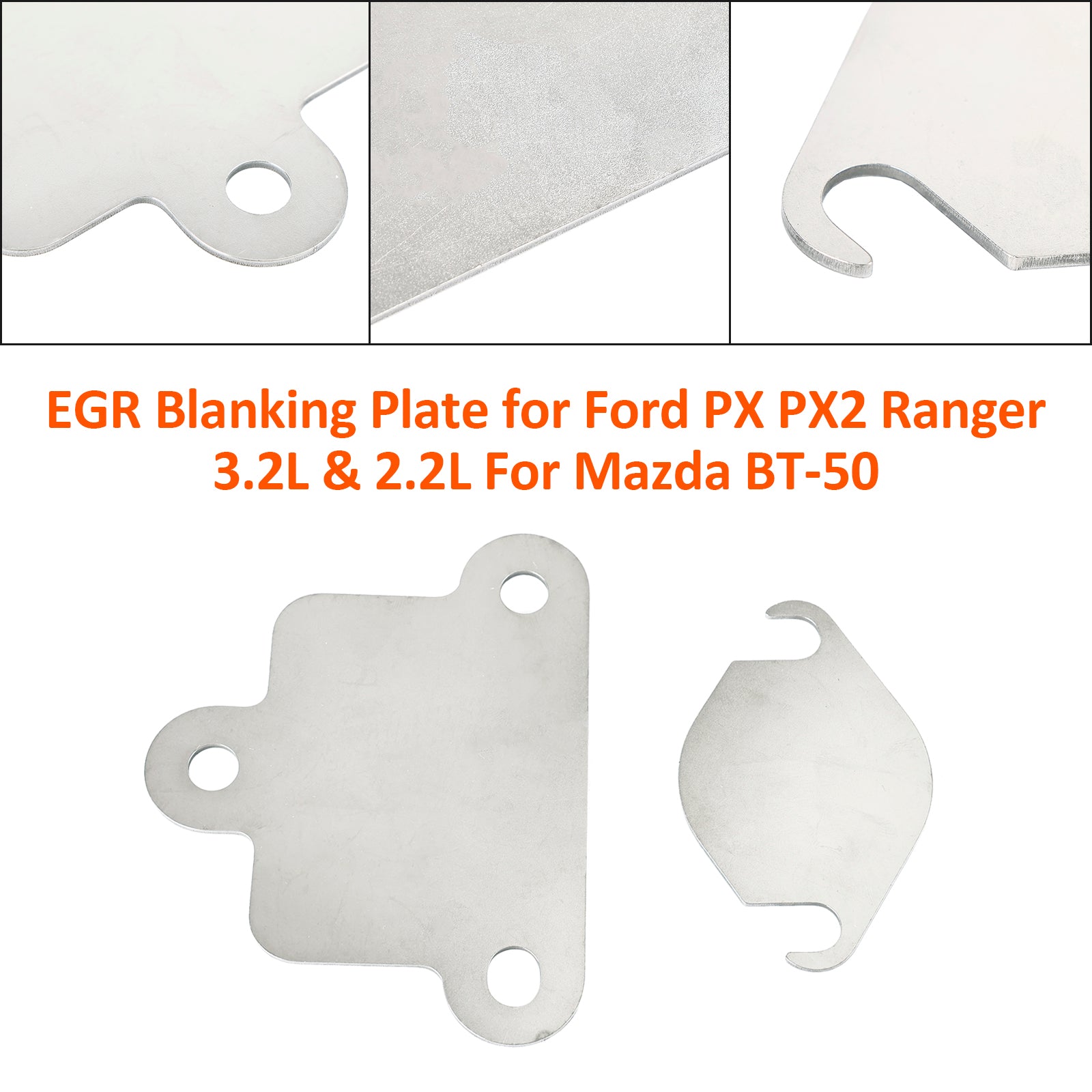 EGR Cooler Plate Fit For Ford PX PX2 Ranger 3.2L & 2.2L For Mazda BT-50