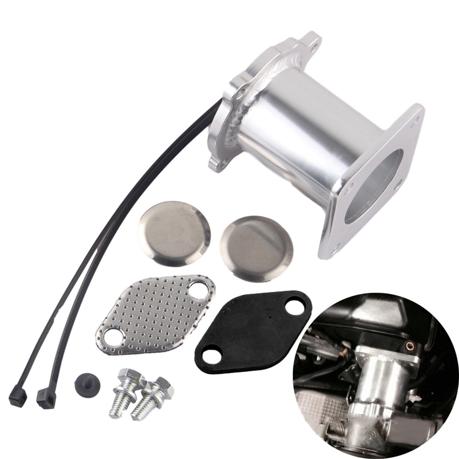 2004-2008 BMW E90/E91 E65 EGR Delete Blanking Blank Kit M47N2 M57N2 engine