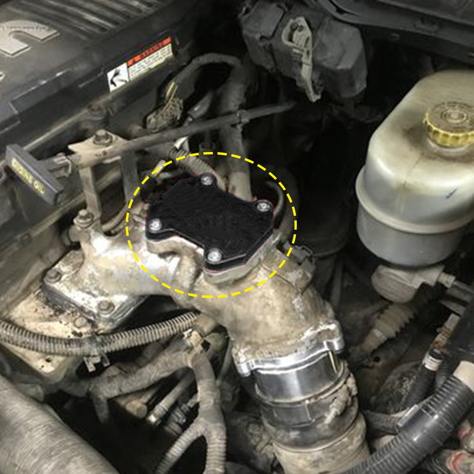 2009-2024 Dodge Ram 500/3500 6.7L Cummins EGR Valve Cooler Delete Kit