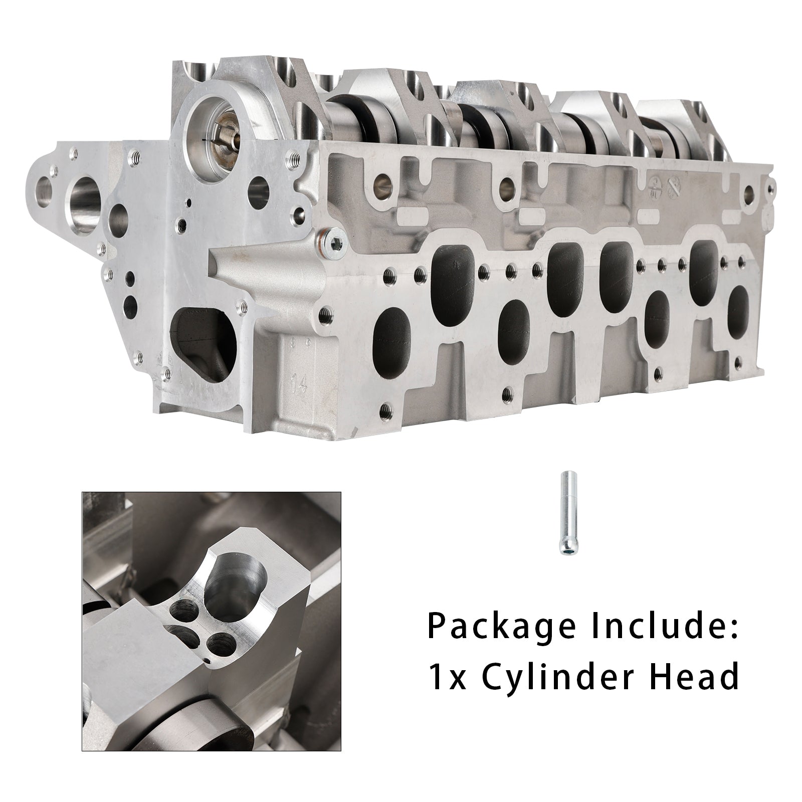 VW Audi SEAT Skoda 1.9L 8V Pump Nozzle TDI Cylinder Head Complete with Camshaft 038103373R