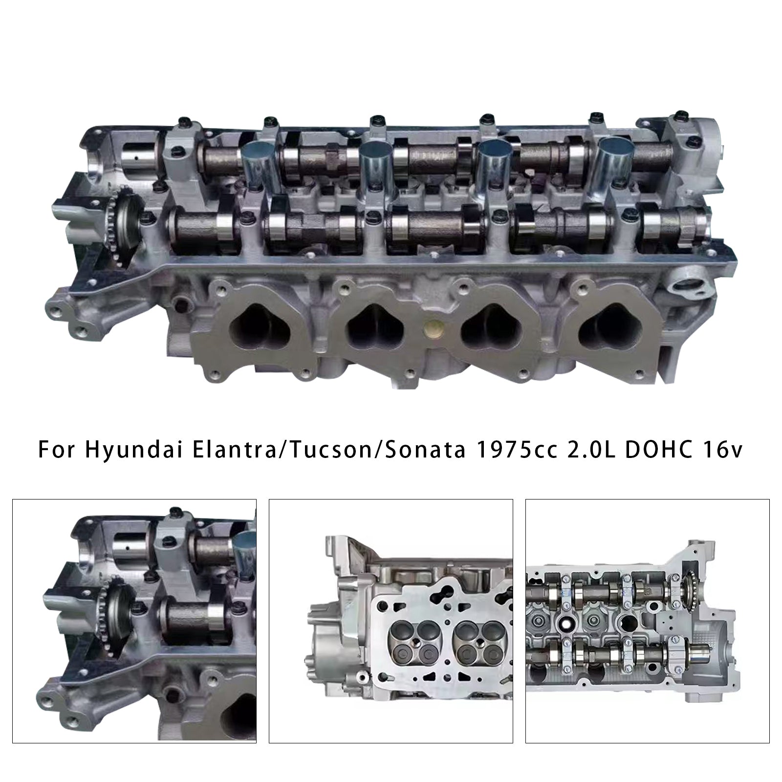G4GC Cylinder Head Assembly For Hyundai Tucson 2.0 Kia Sportage 2.0 2008-2010