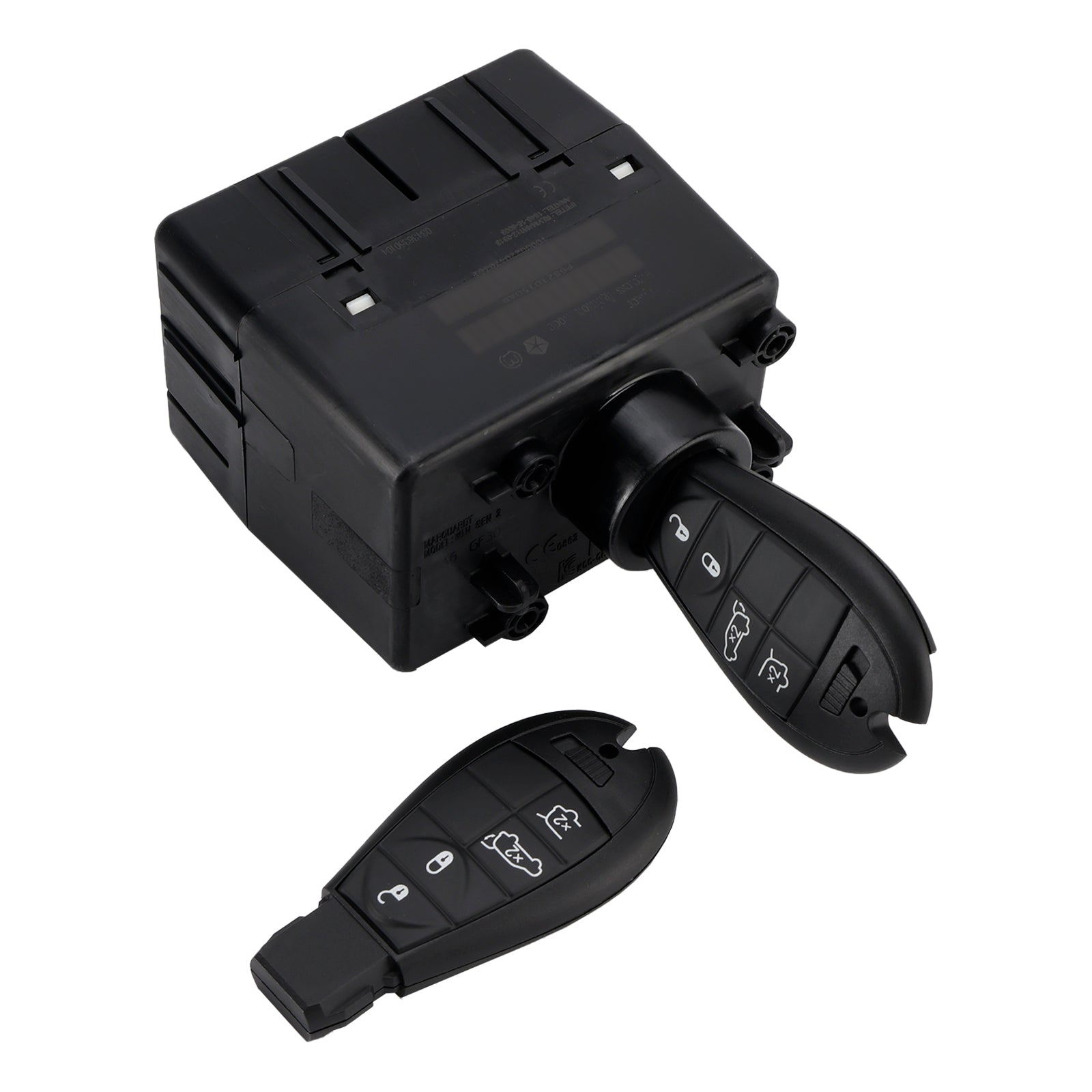 2009-2015 Dodge Ram 1500 2500 3500 Wireless Ignition Switch Node Module w/Keys 68210150AA 68210150AB