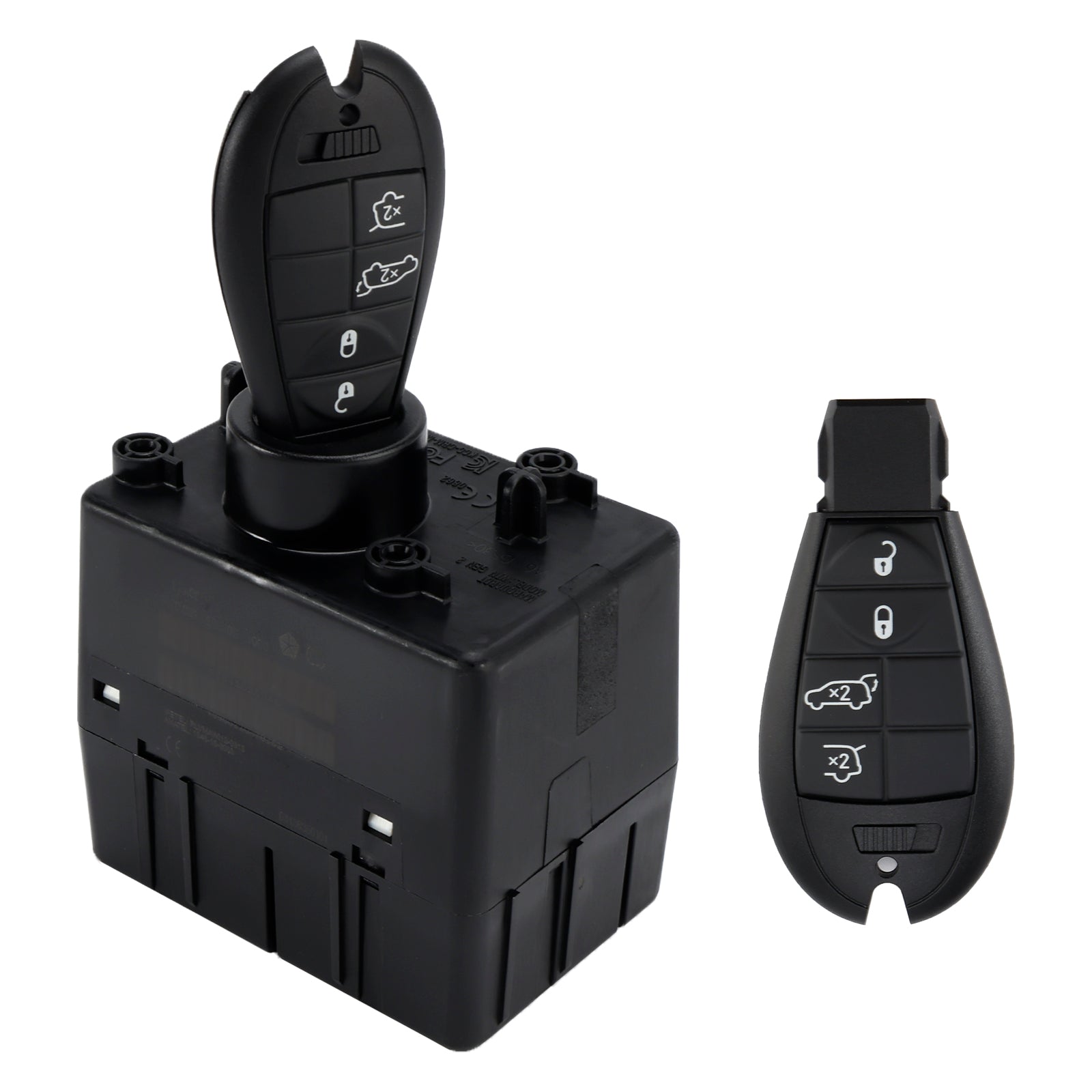 2009-2015 Dodge Ram 1500 2500 3500 Wireless Ignition Switch Node Module w/Keys 68210150AA 68210150AB