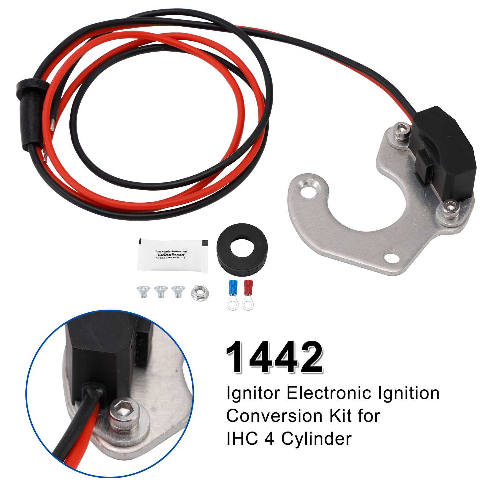 IHC 4 Cylinder 1442 Ignitor Electronic Ignition Conversion Kit