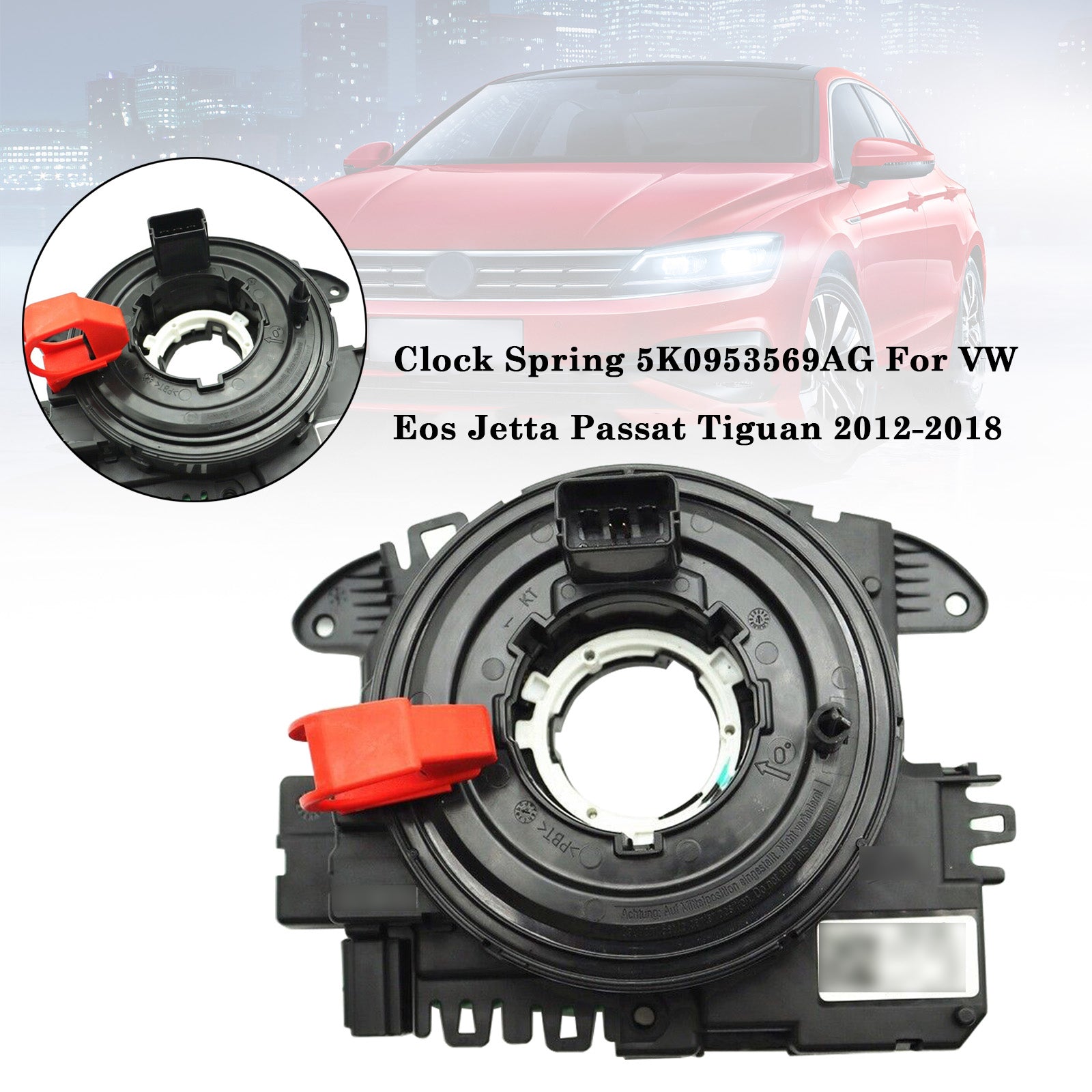 Volkswagen Golf MK6 Skoda MK2 Super Octavia 2010- 2013 Muelle de reloj 5K0953569AG 5K0953569AK