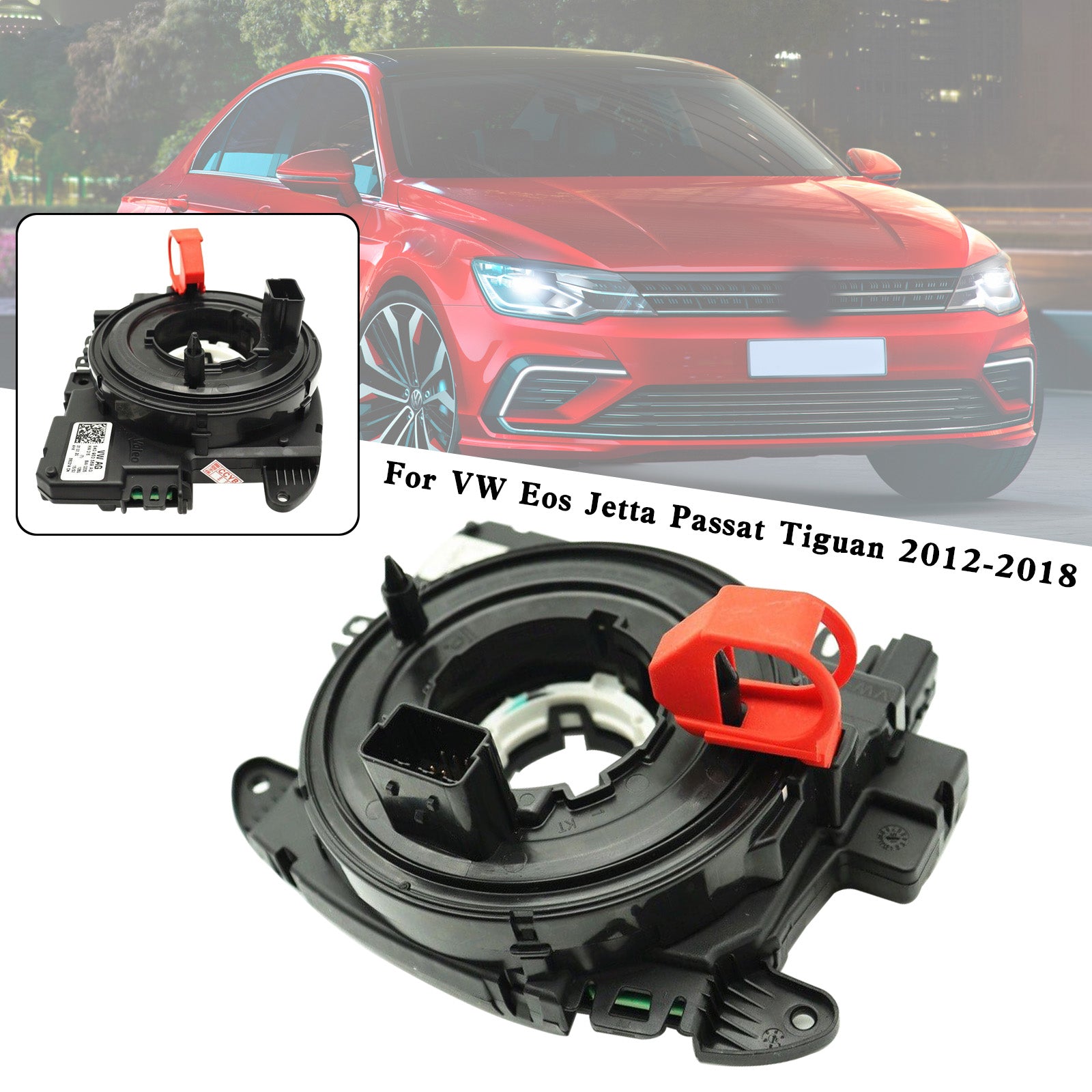 Clock Spring 5K0953569AG For VW Eos Jetta Passat Tiguan 2012-2018