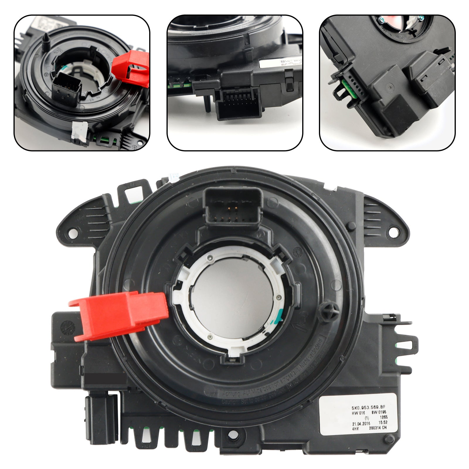 5K0953569BF VW Sharan Syncro 4motion 2016-2023 Cruise Control Clock Spring Module 5K0953569BC