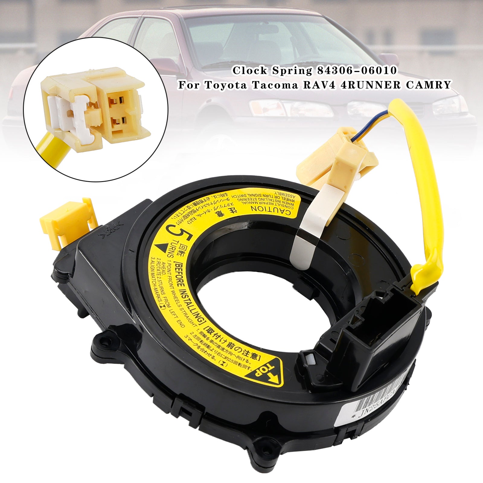 Clock Spring 84306-06010 For Toyota Tacoma RAV4 4RUNNER CAMRY
