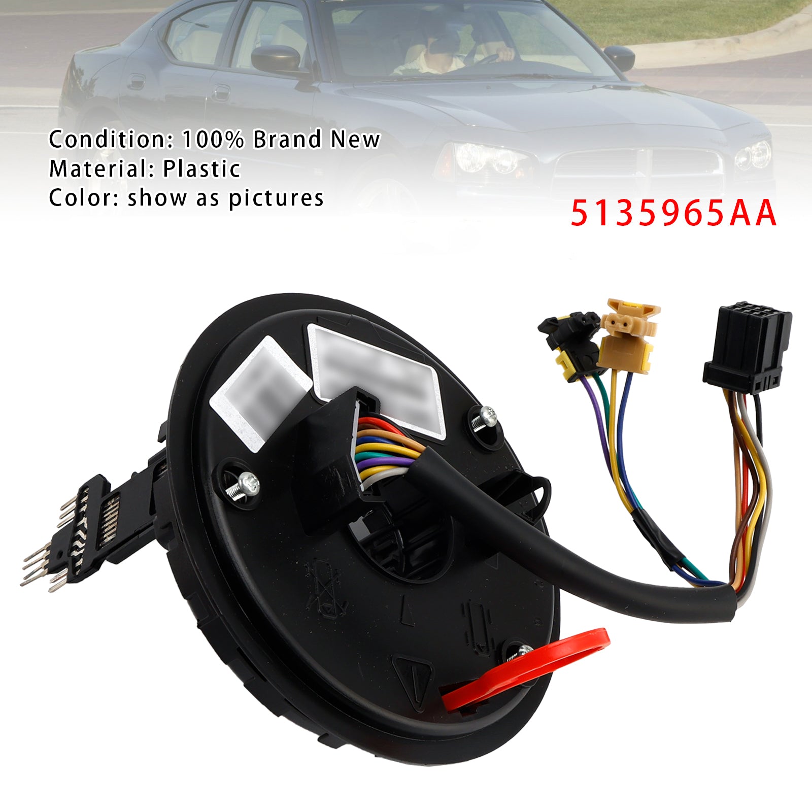 Spiral Cable Clock Spring 5135965AA For Dodge Charger Magnum Chrysler 300 05-08