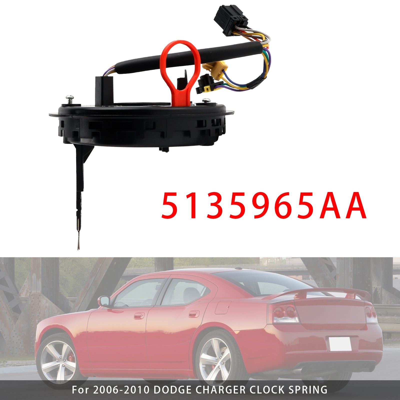 Spiral Cable Clock Spring 5135965AA For Dodge Charger Magnum Chrysler 300 05-08