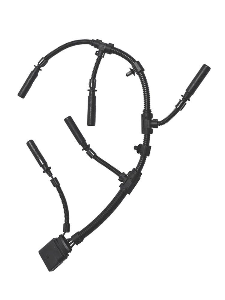 VW Transporter 2003-2010 2.5 TDI용 글로우 플러그 브리지 배선 하네스 070971277B