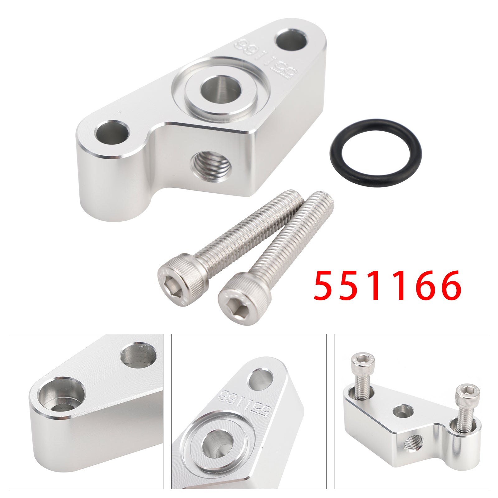 Oil Pressure Sensor Adapter Port 551166 For Gen 5 LT Valley Pan - M12-1.75