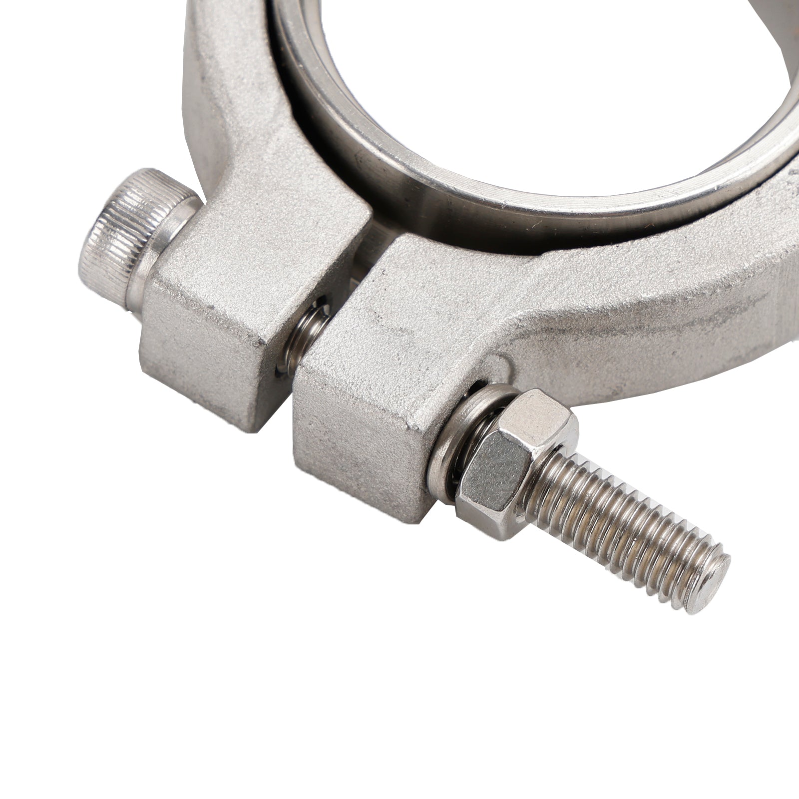 2PC TiAL MV-S 38mm 웨이스트게이트 V-밴드 클램프 세트 키트(나사, 너트, 씰 포함) 일반