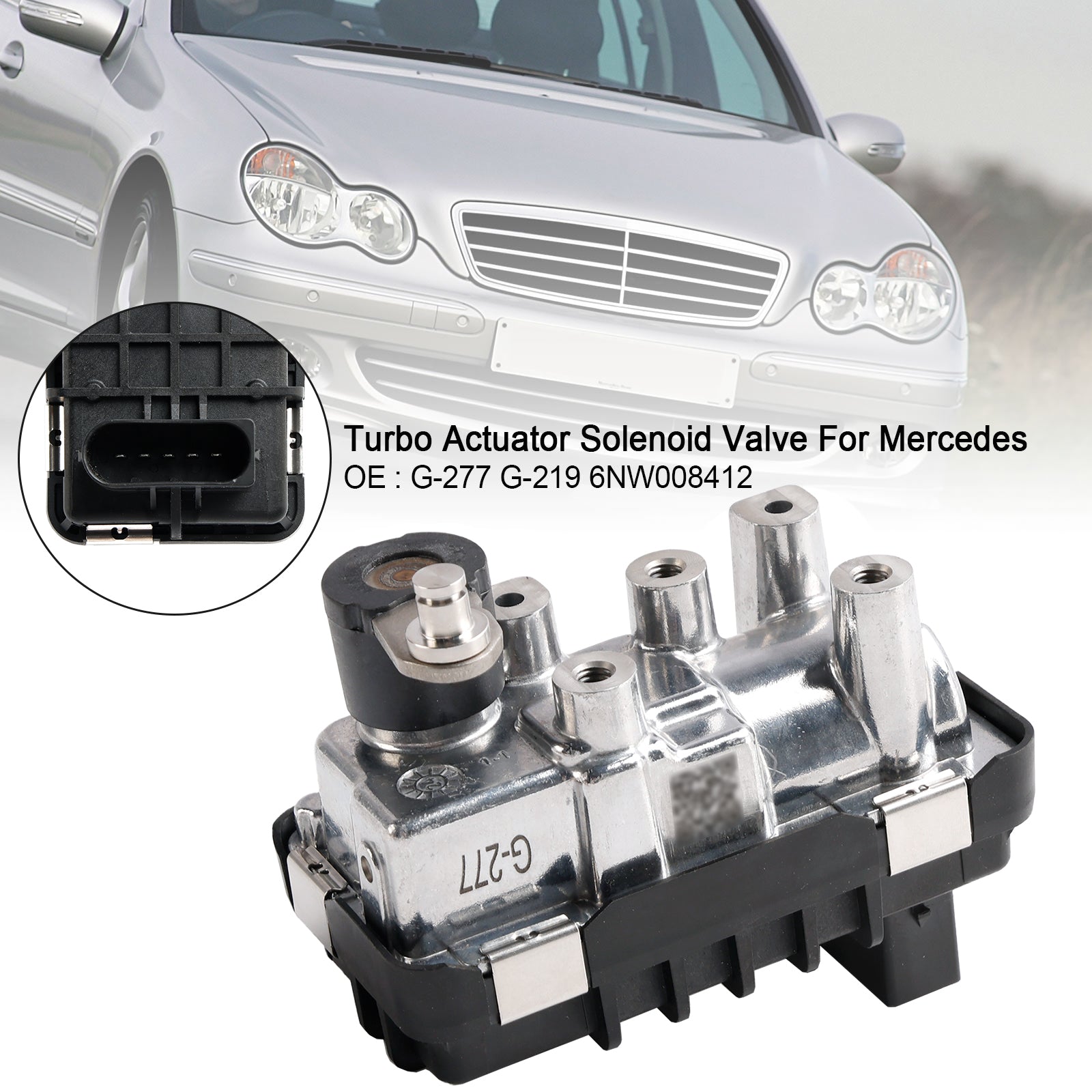 Turbo Actuator Solenoid Valve For Mercedes 280 320 CDI G-277 6NW009420 Generic