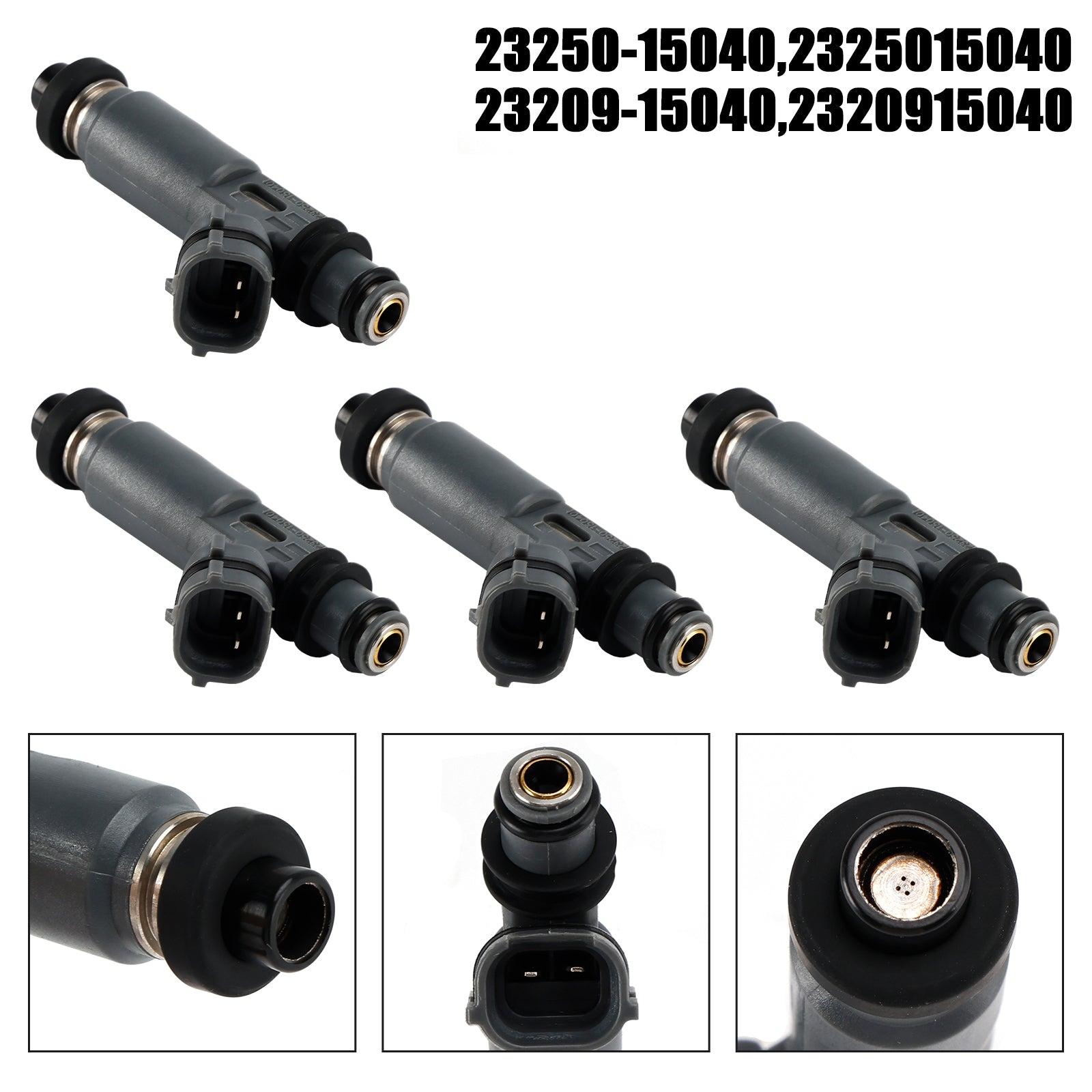 Set of 4 fuel injectors 23250-15040 For Toyota Corolla AE11 4AFE Soluna AL50 Corona Generic