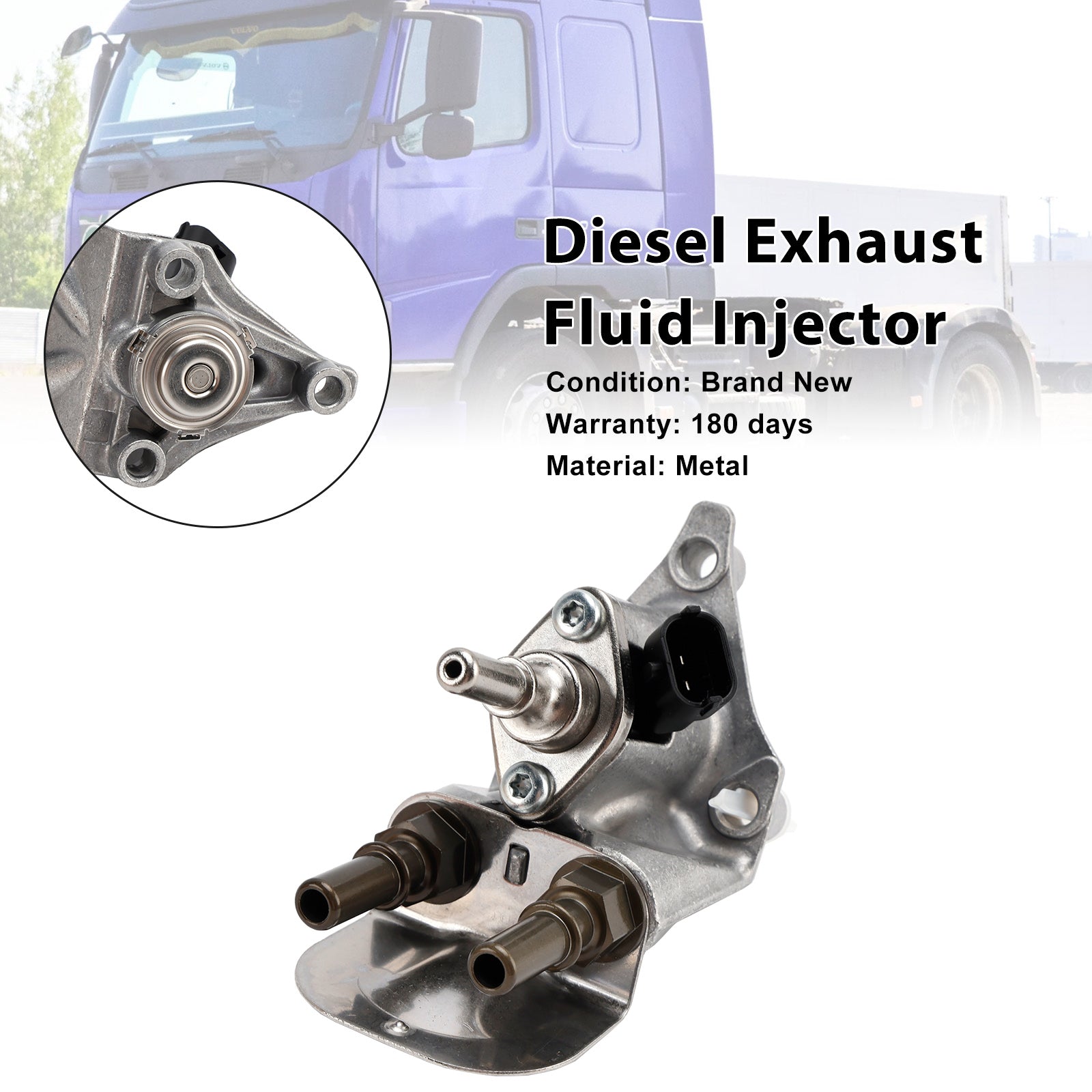 Exhaust Fluid Injector Dosing Unit 0444043087 Fit Volvo Truck Engine D11 D13