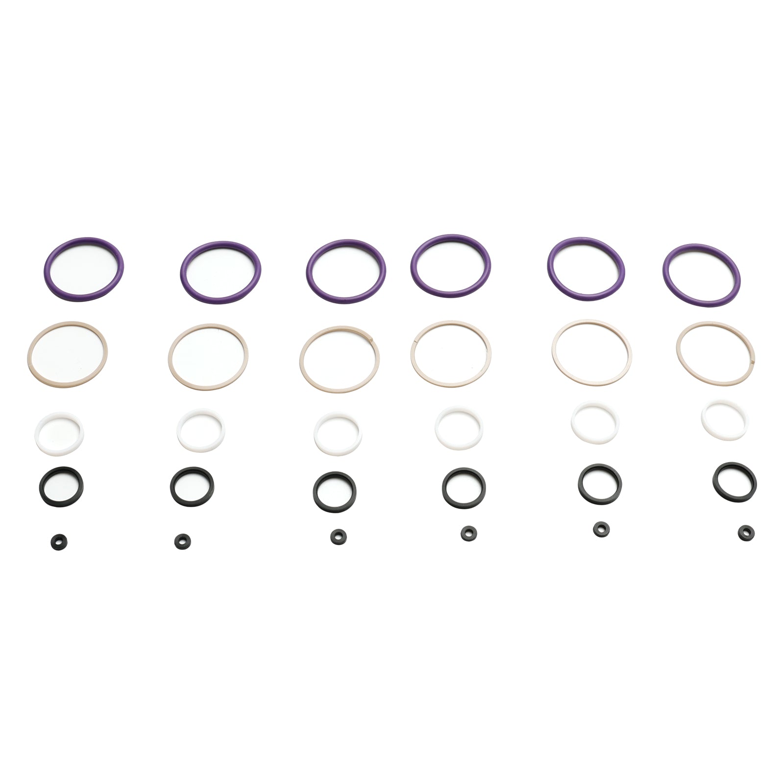 6PCS Fuel Injectors Seal O-Ring Kit Fit Caterpillar C7 Fit CAT C7 Internal