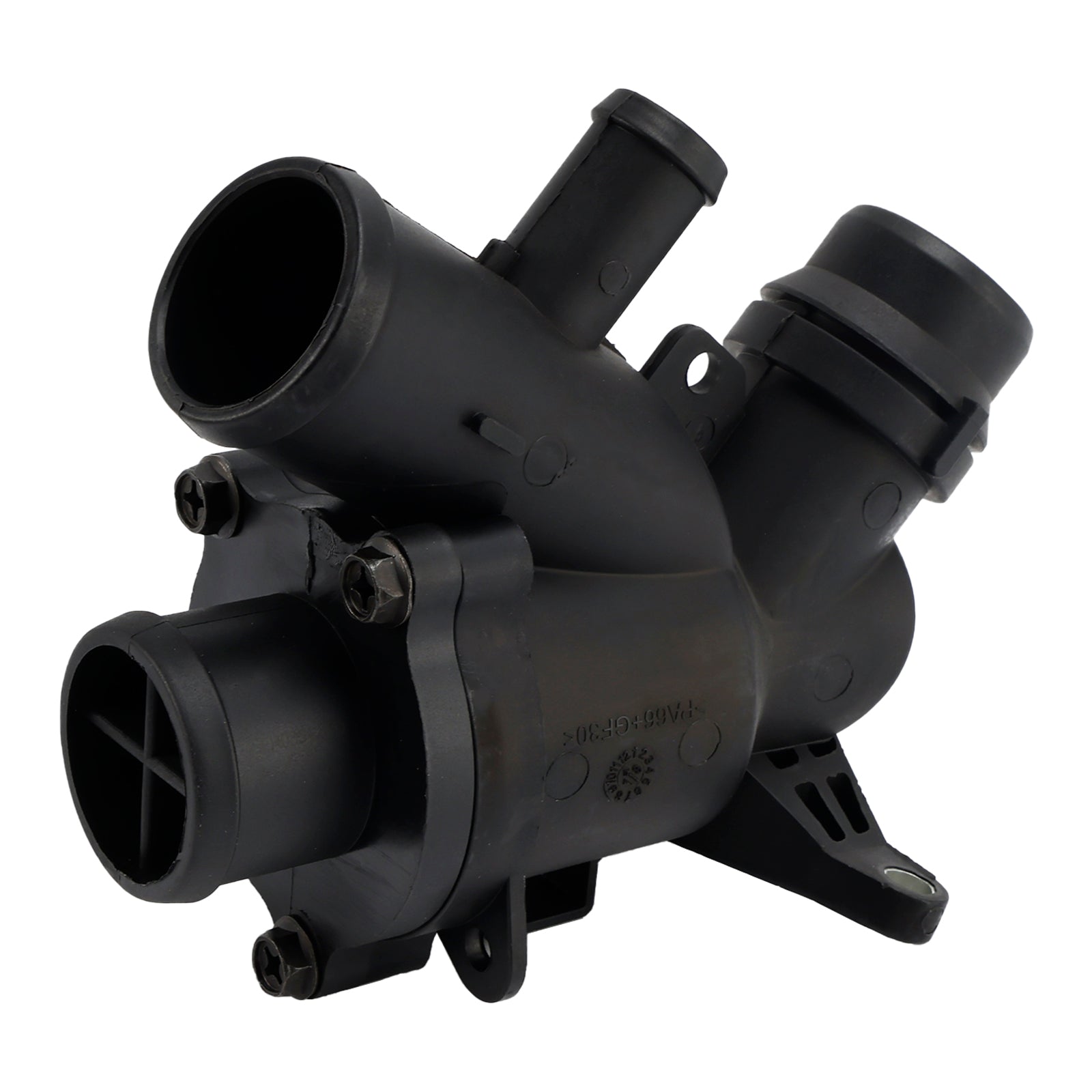 Water Pump w/ Bolts Gaskets Connector + Thermostat Kit for Jaguar Land Rover V8