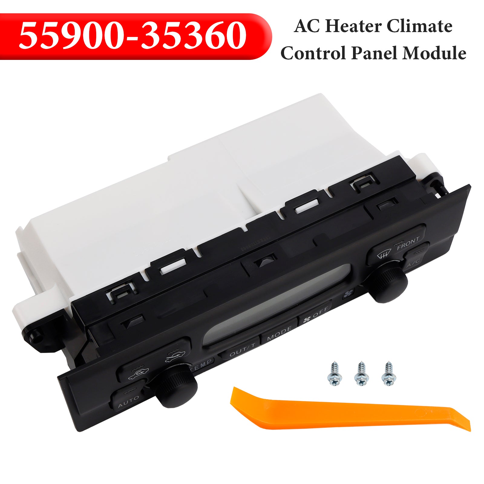 1999-2002 Toyota 4Runner AC Heater Climate Control Panel Module 55900-35360