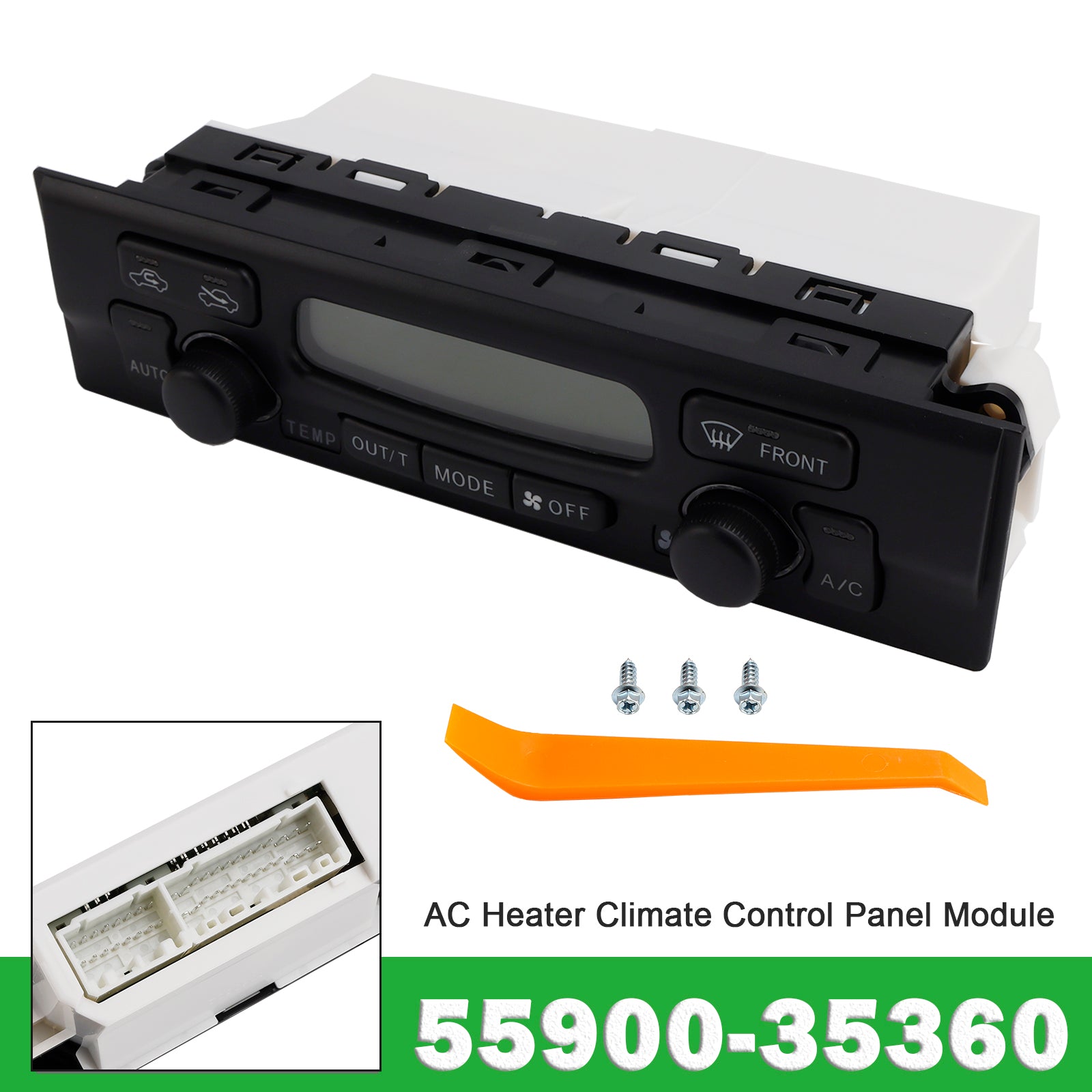 1999-2002 Toyota 4Runner AC Heater Climate Control Panel Module 55900-35360