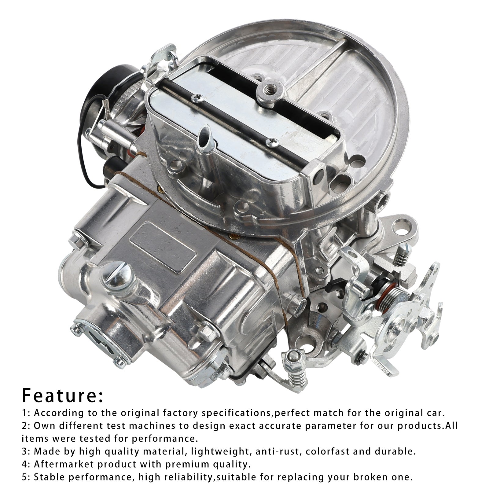 Carburetor Electric Choke 2 Barrel For 0-80350 2300 350CFM