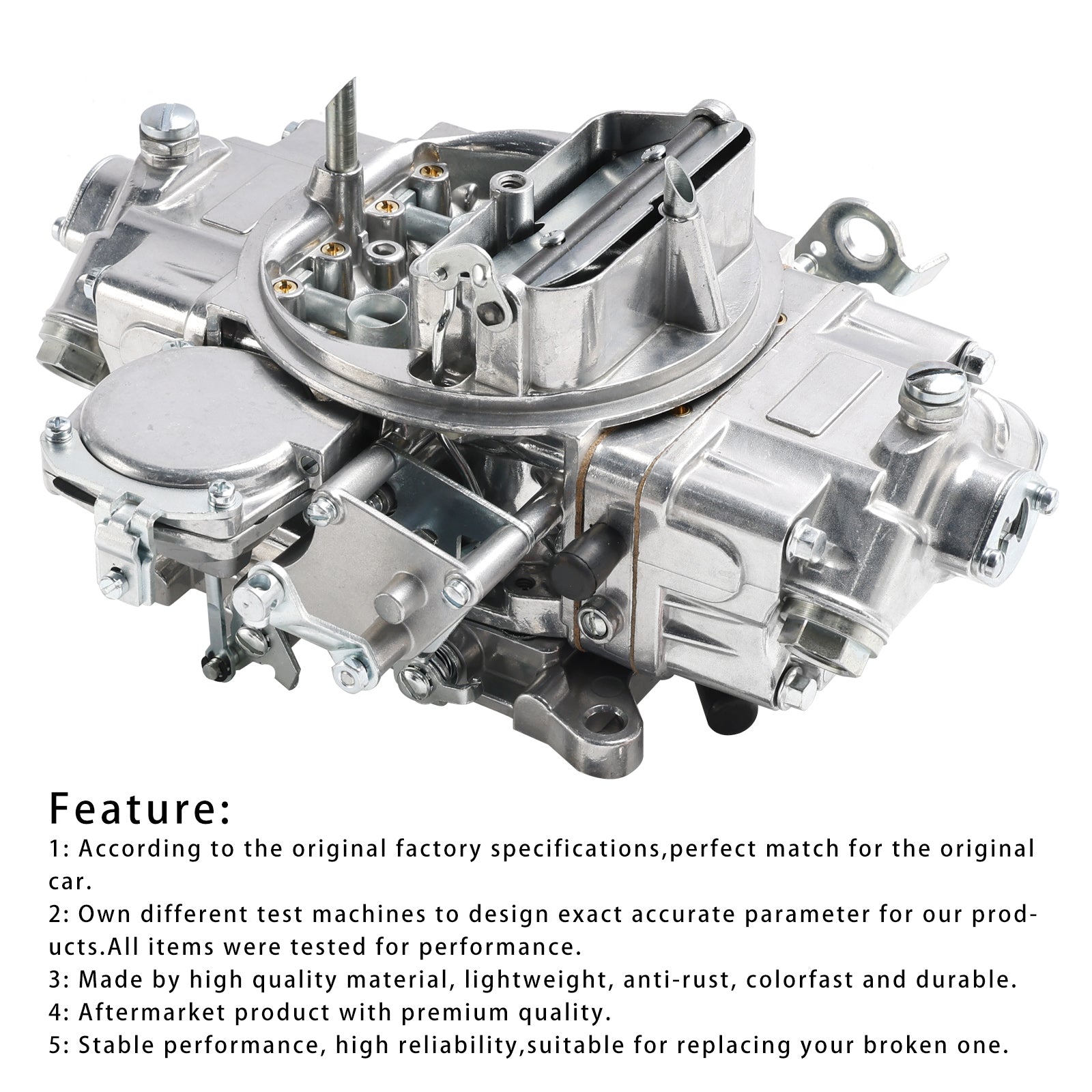 Carburetor 4-Barrel 0-3310S 750 CFM Manual
