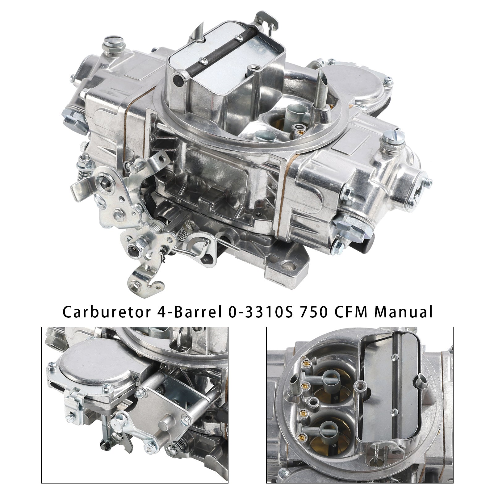 Carburetor 4-Barrel 0-3310S 750 CFM Manual