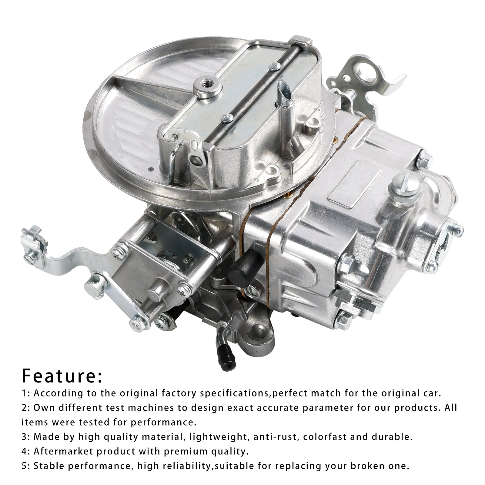 FR-4412S Replacement Carburetor - 2BBL 500 CFM Manual Choke, Direct Fit
