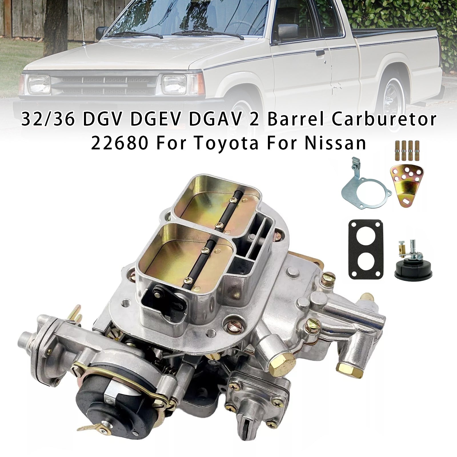 1973-1974 Datsun Pickup L18 1800cc PL620, 510, 610, 710 32/36 DGV DGEV