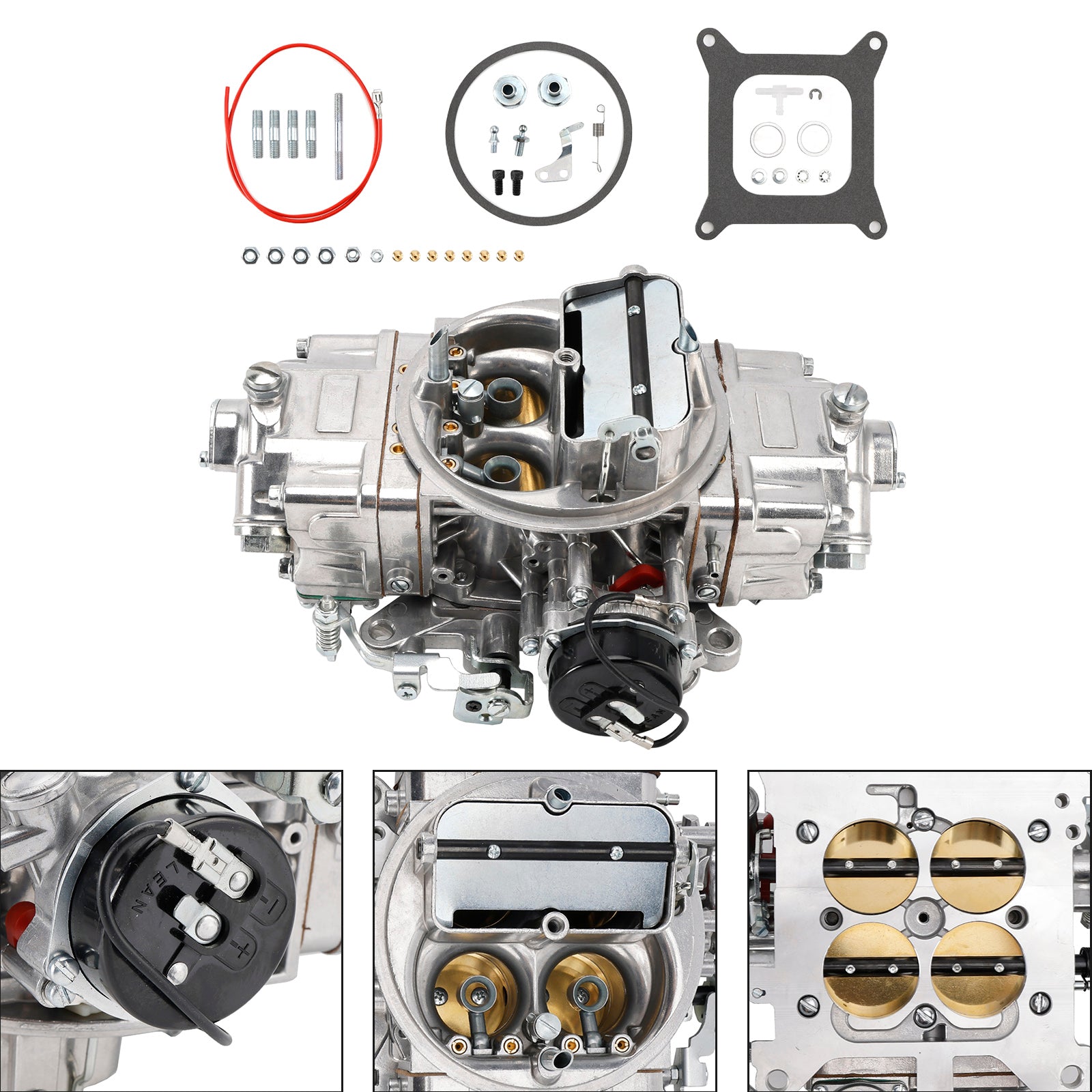 BR-67213 Carburetor 4 Barrel 750 CFM Double Pumper Carb E-Choke