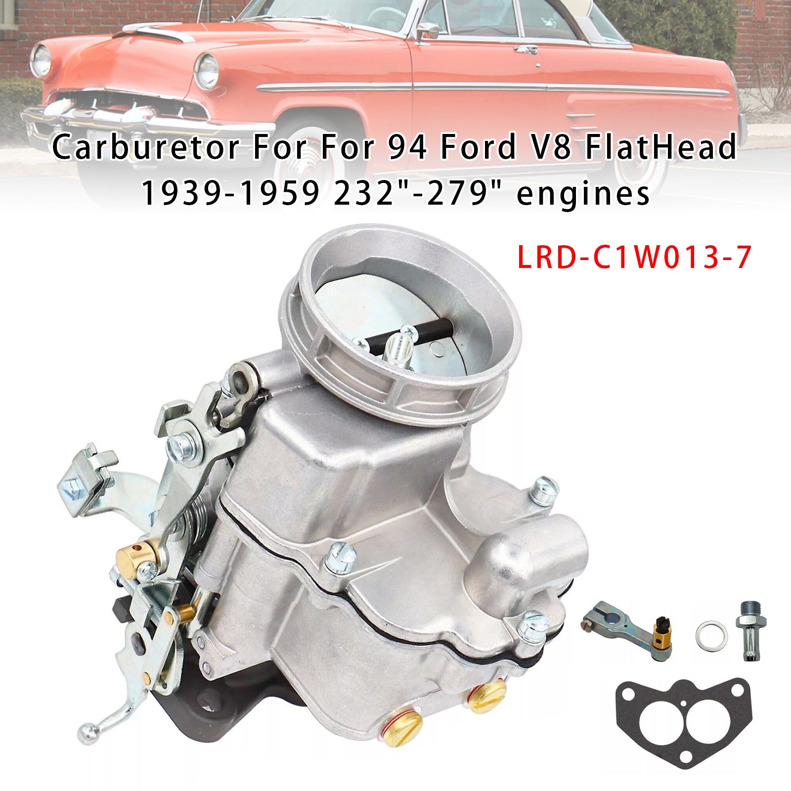 Carburetor For For 94 Ford V8 FlatHead 1939-1959 232"-279" engines